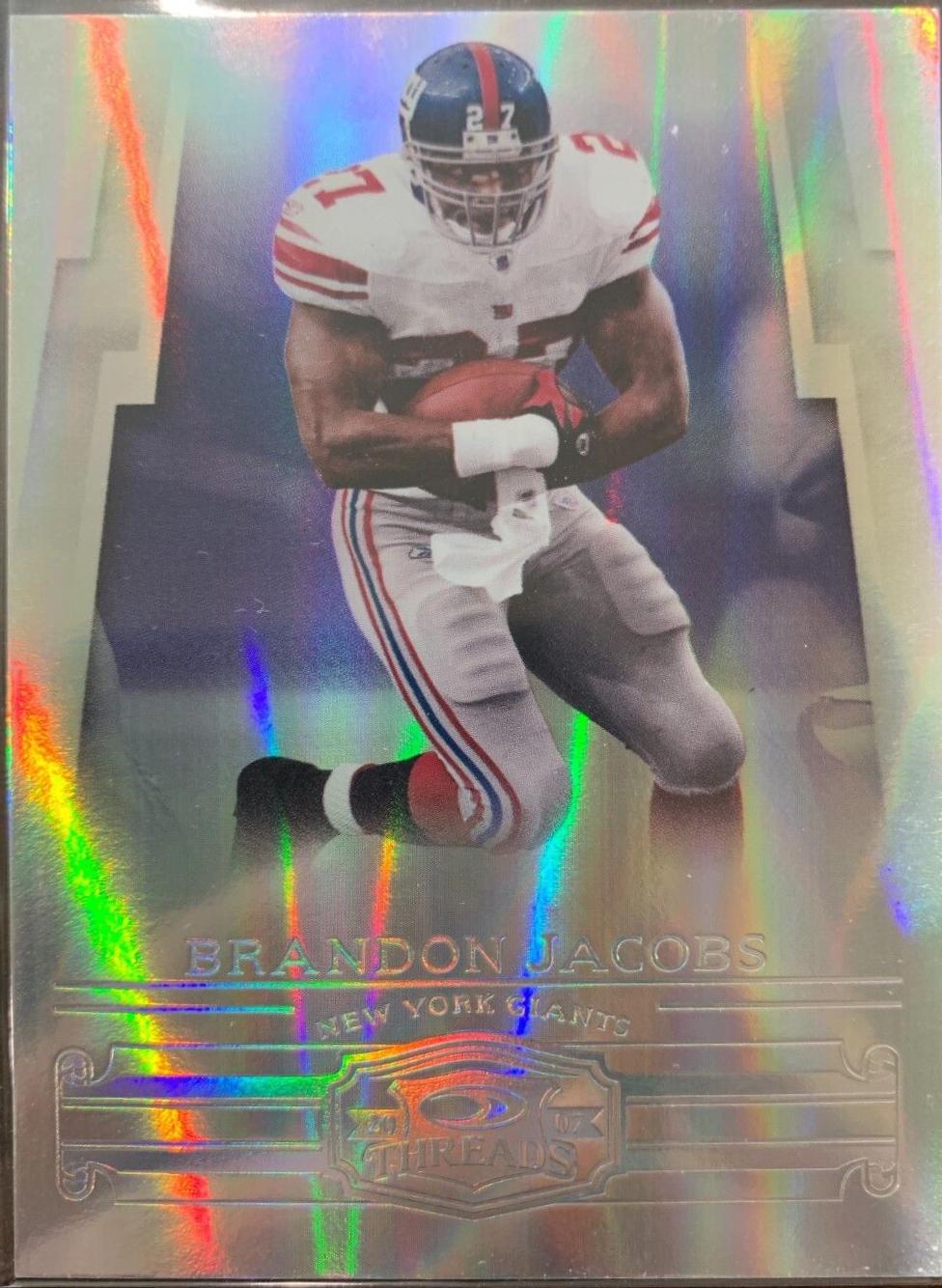 Brandon Jacobs [Silver Holofoil] #107