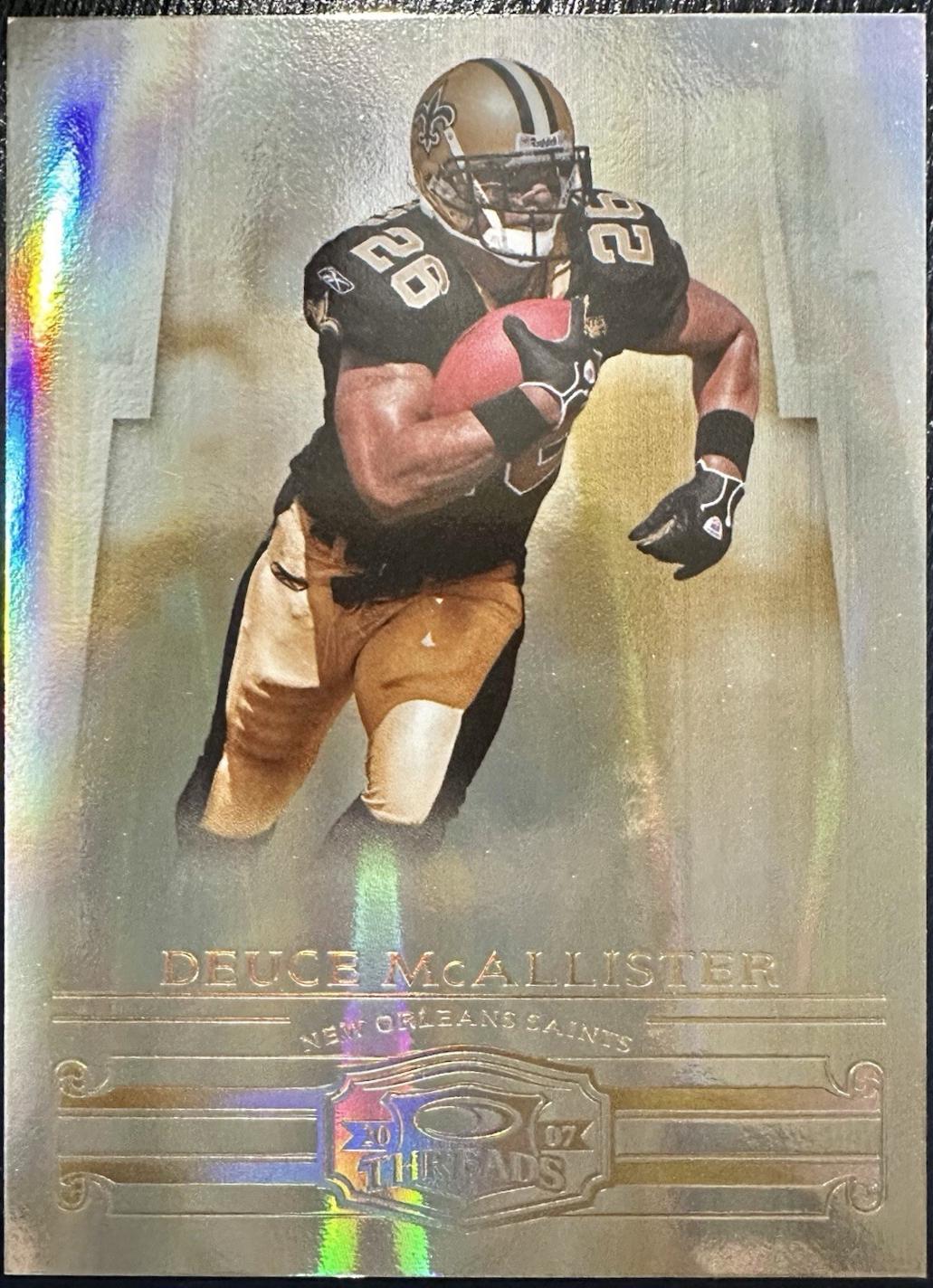 Deuce McAllister [Gold Holofoil] #28