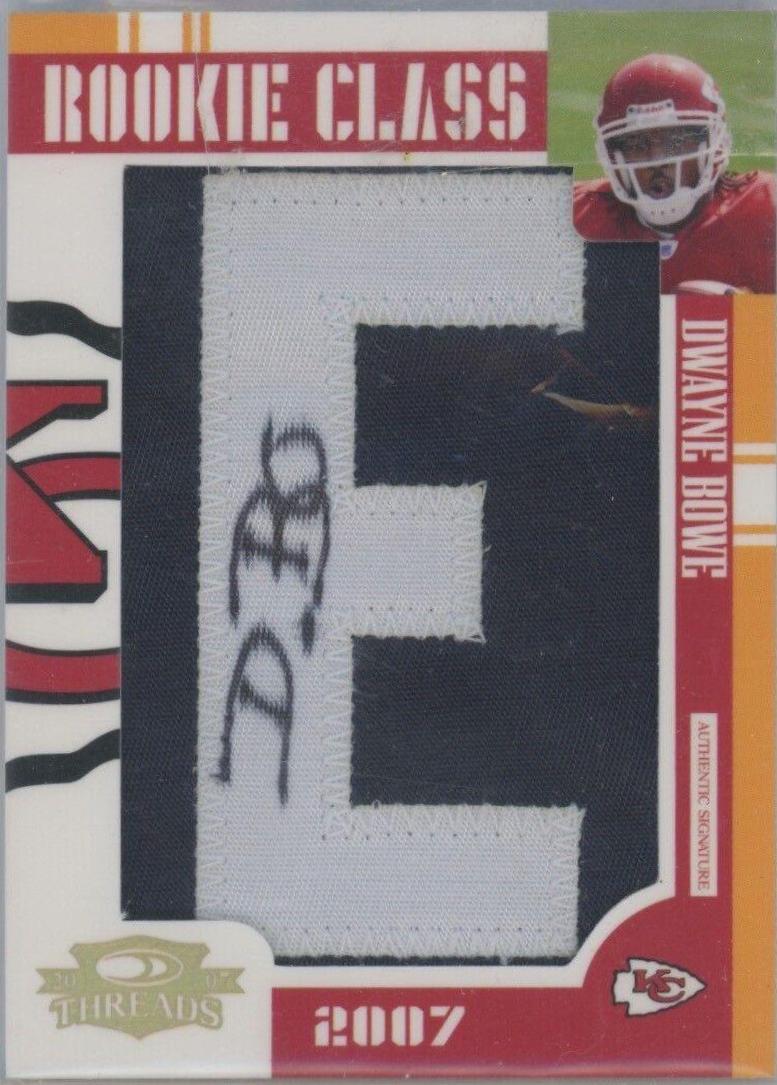 Dwayne Bowe [Letter Patch Autograph] #274