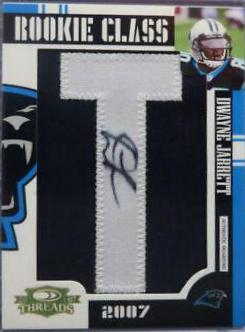 Dwayne Jarrett [Letter Patch Autograph] #268