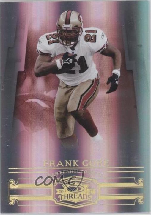 Frank Gore [Gold Holofoil] #118