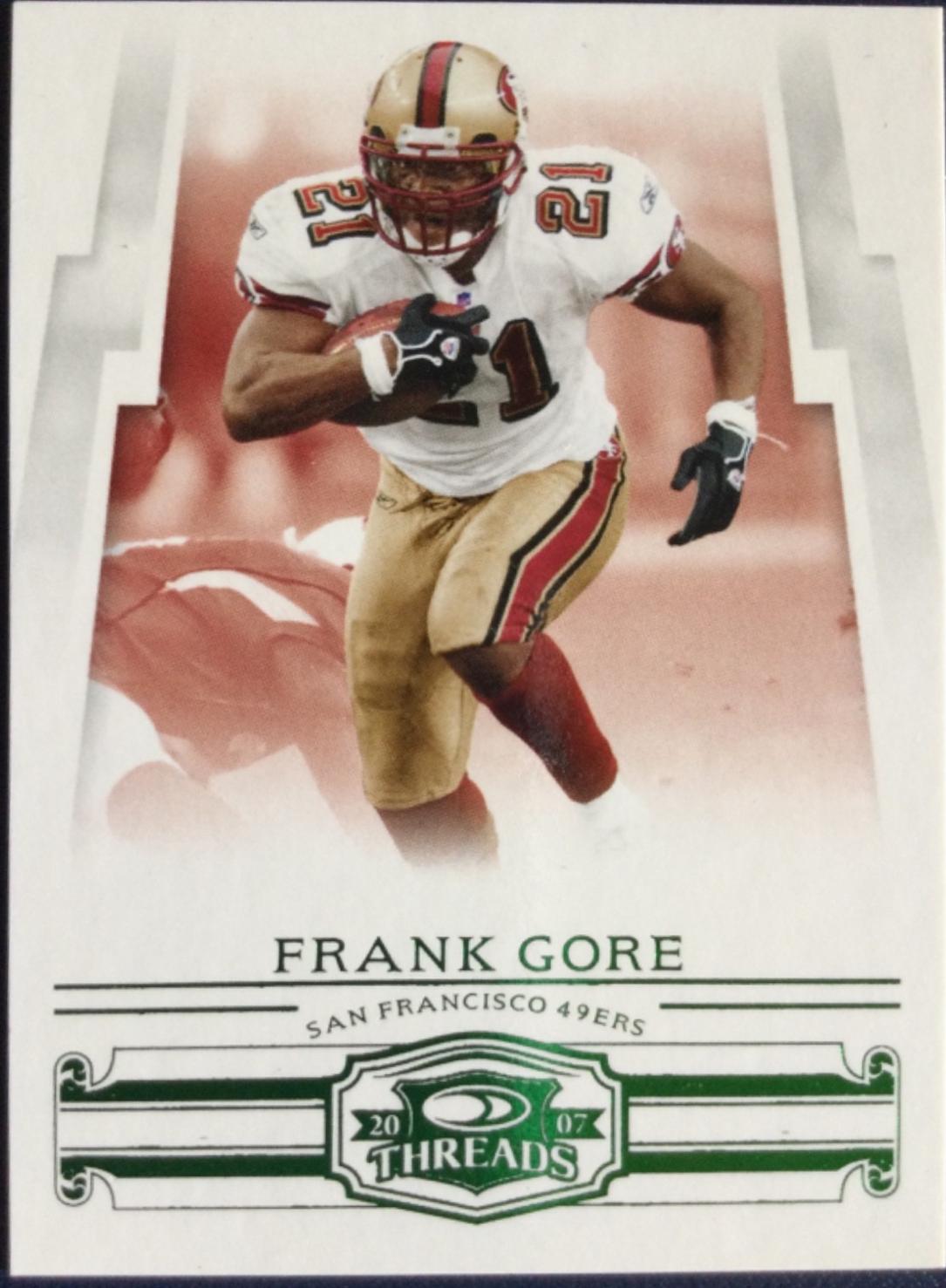 Frank Gore [Retail Green] #118