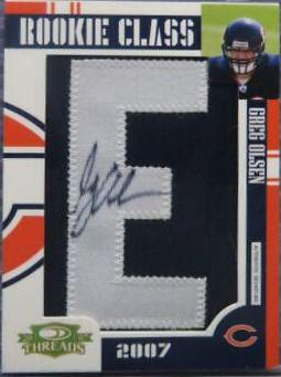 Greg Olsen [Letter Patch Autograph] #262