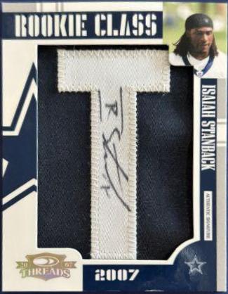 Isaiah Stanback [Letter Patch Autograph] #283