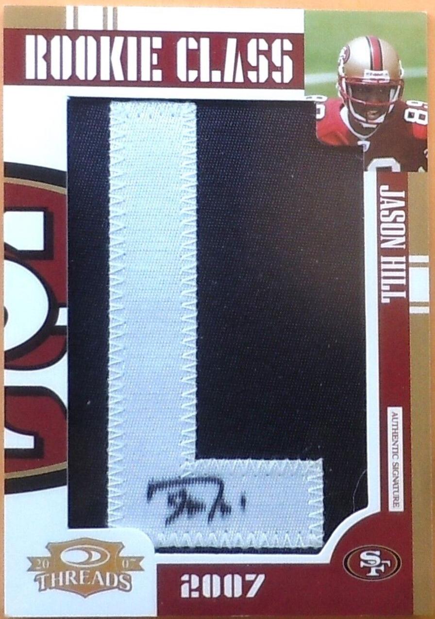 Jason Hill [Letter Patch Autograph] #282