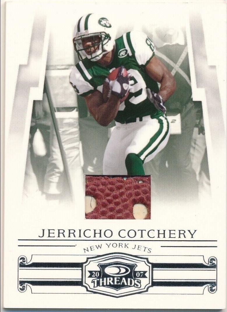 Jerricho Cotchery [Bronze Holofoil] #34