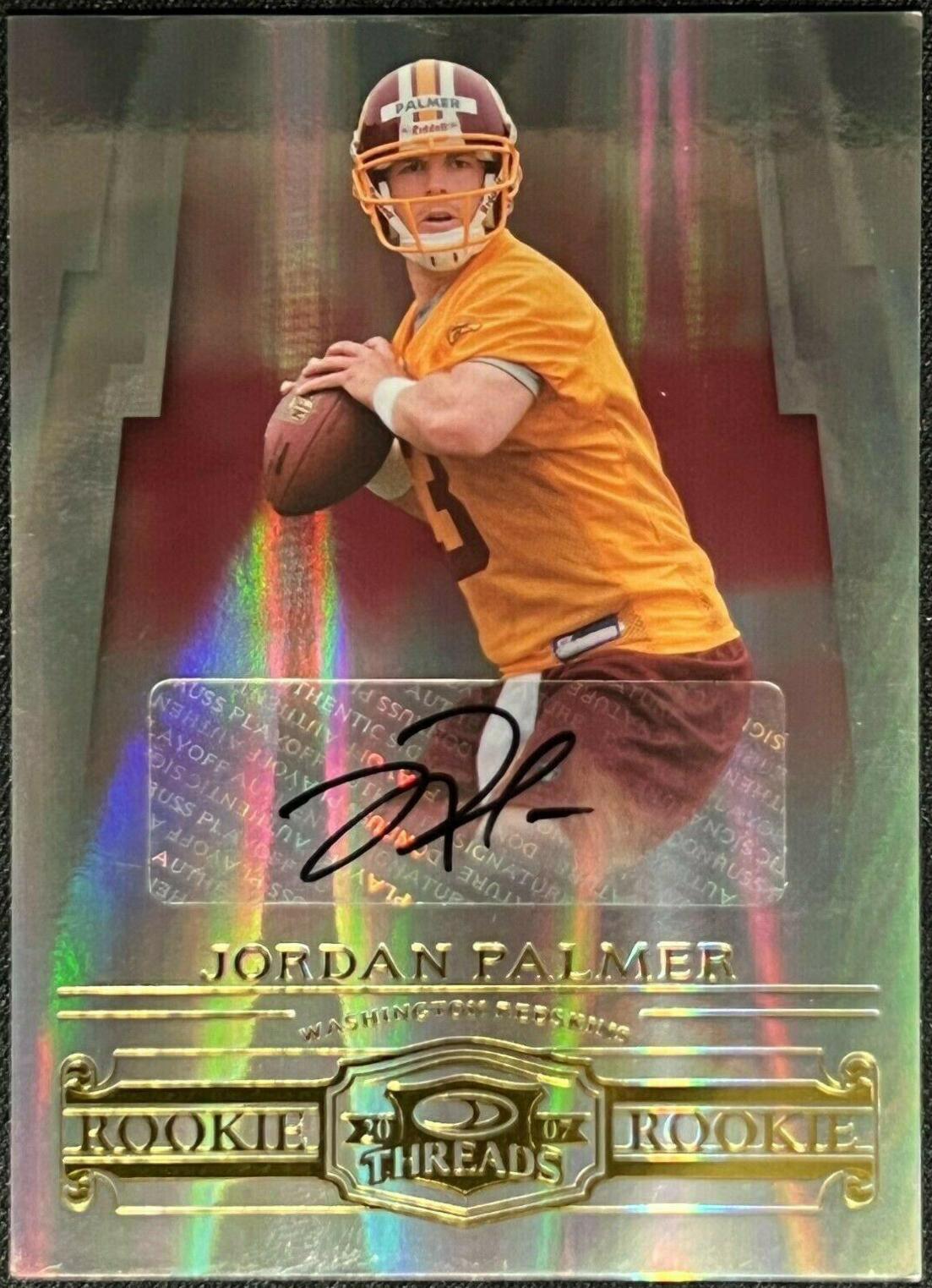 Jordan Palmer [Autograph] #236