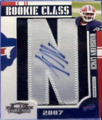 Marshawn Lynch [Letter Patch Autograph] #252