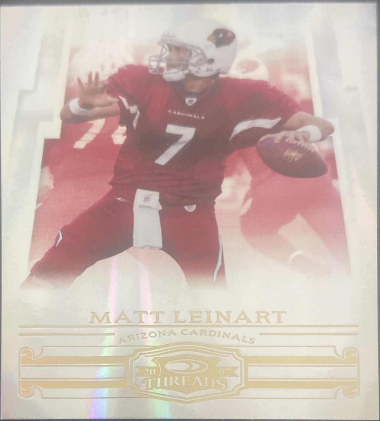 Matt Leinart [Gold Holofoil] #58