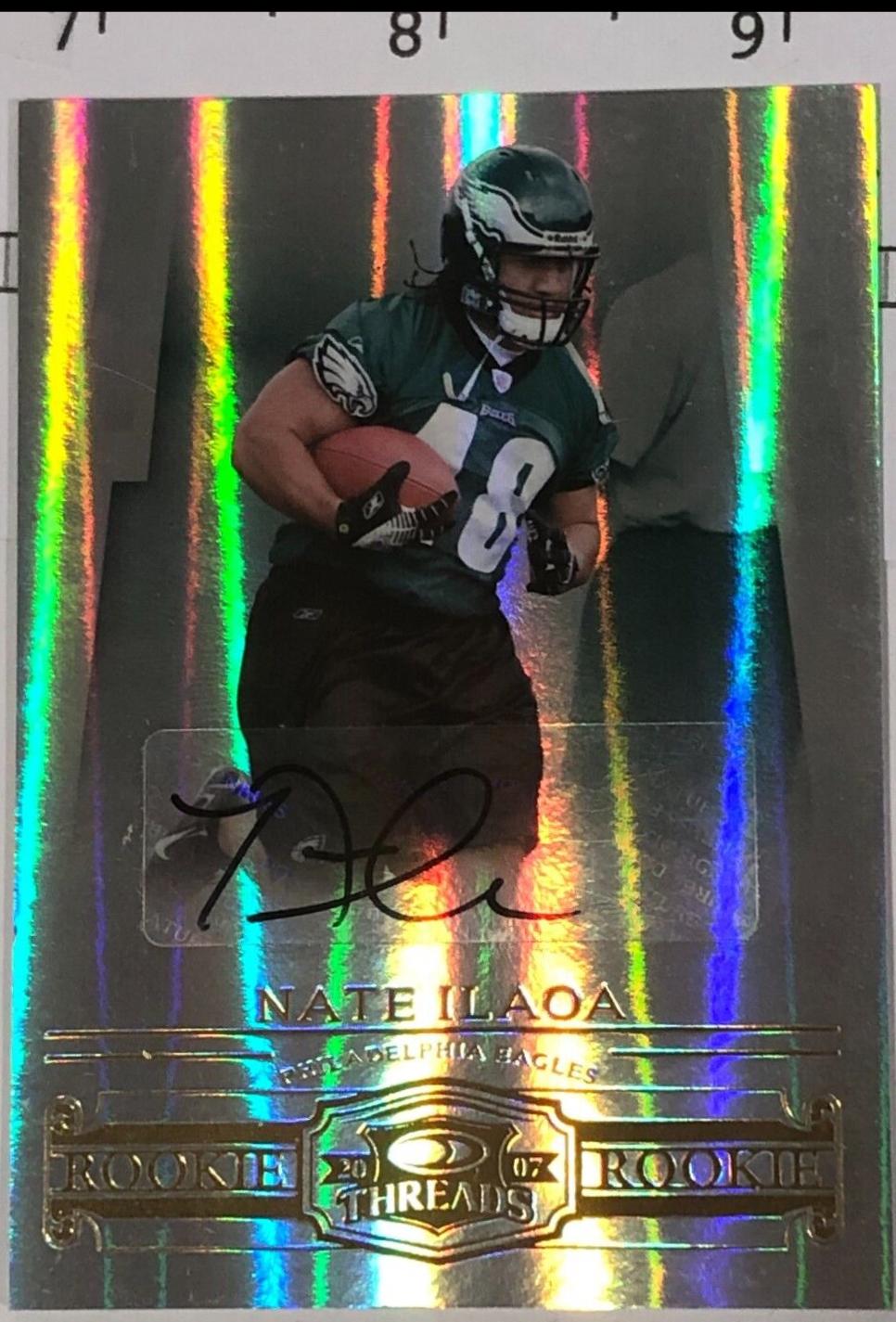 Nate Ilaoa [Autograph] #227