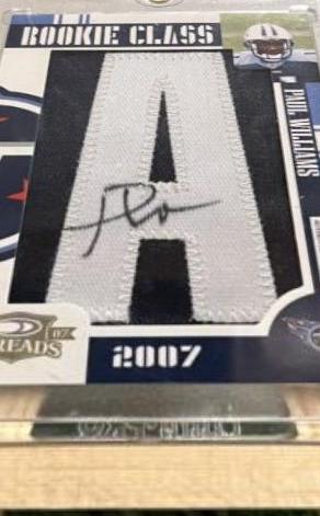 Paul Williams [Letter Patch Autograph] #254