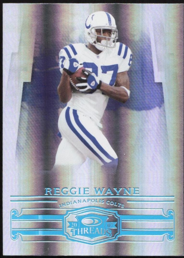 Reggie Wayne [Platinum Holofoil] #91
