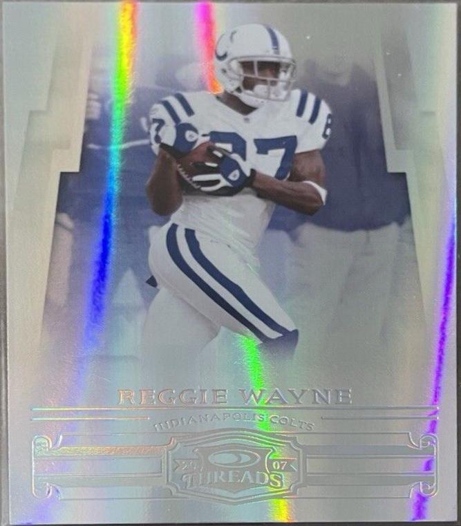 Reggie Wayne [Silver Holofoil] #91