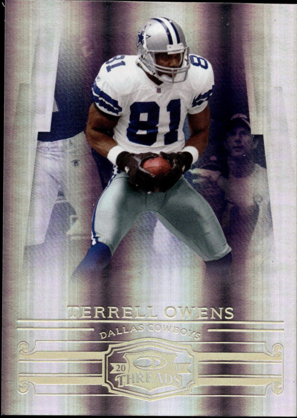 Terrell Owens [Gold Holofoil] #15
