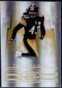 Troy Polamalu [Gold Holofoil] #112