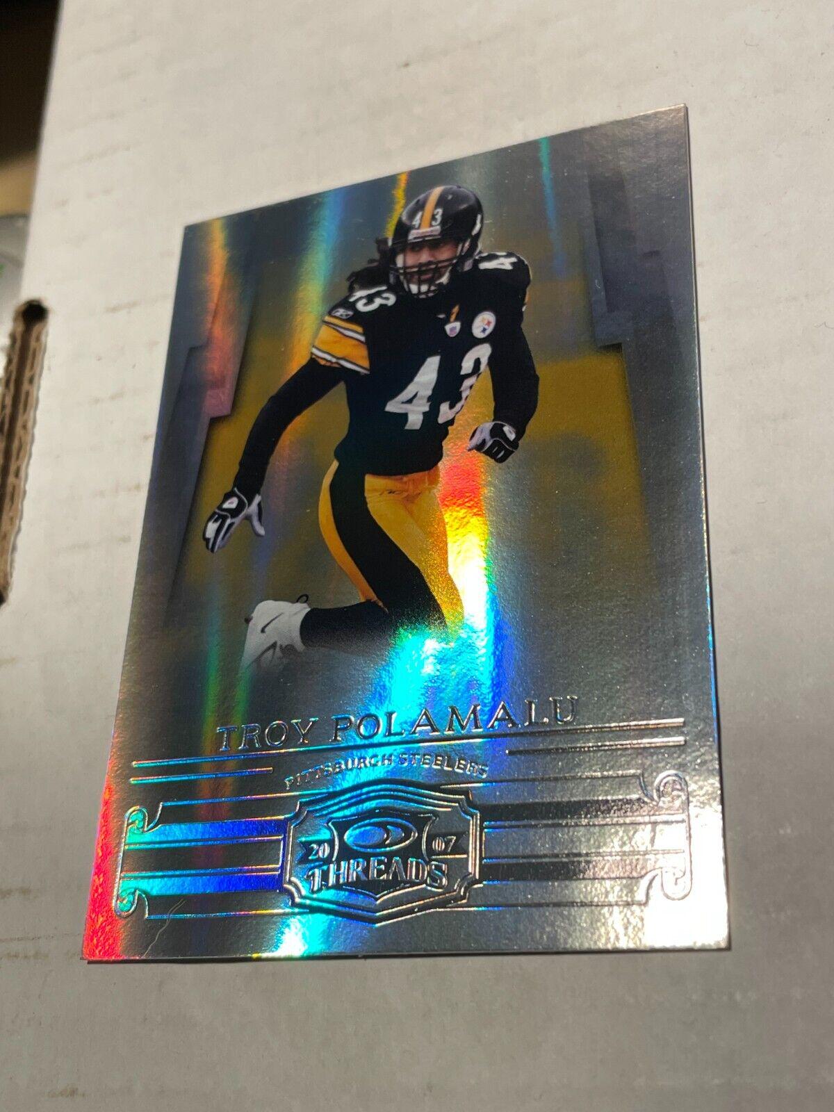 Troy Polamalu [Silver Holofoil] #112
