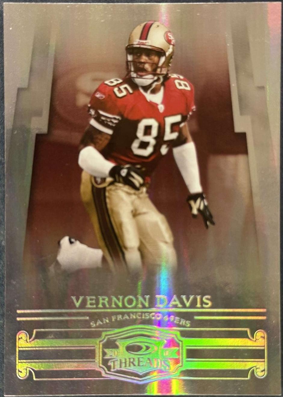 Vernon Davis [Silver Holofoil] #119