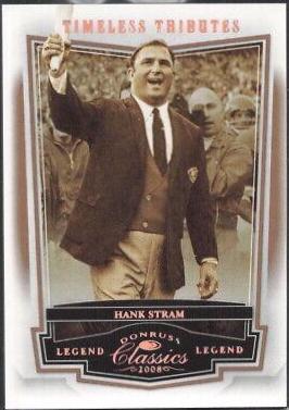 Hank Stram [Timeless Tributes Bronze] #110