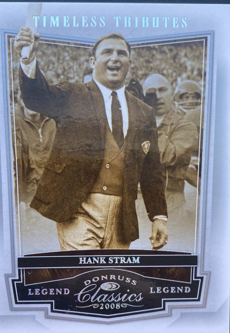 Hank Stram [Timeless Tributes Silver] #110