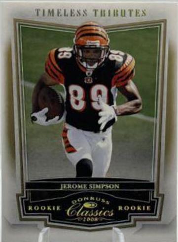 Jerome Simpson [Timeless Tributes Gold] #192