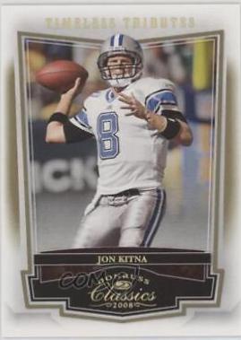 Jon Kitna [Timeless Tributes Gold] #33