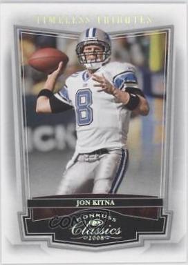 Jon Kitna [Timeless Tributes Silver] #33