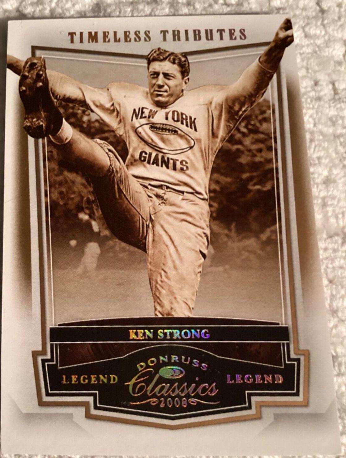 Ken Strong [Timeless Tributes Bronze] #106