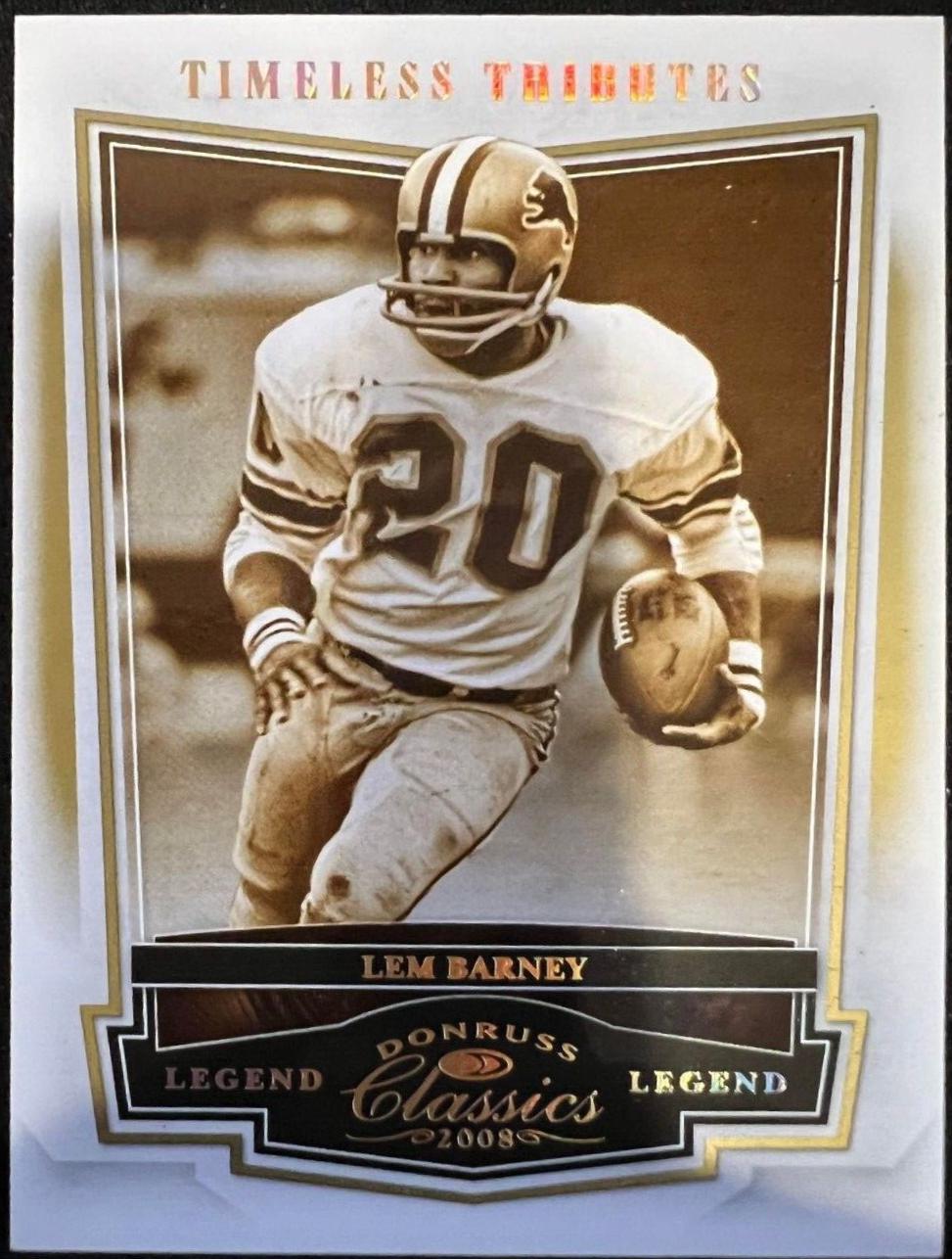 Lem Barney [Timeless Tributes Gold] #141