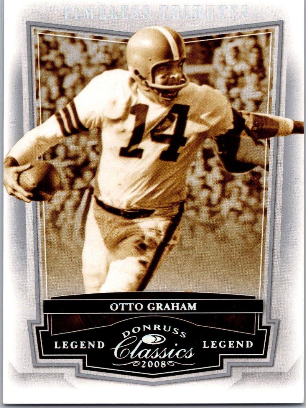 Otto Graham [Timeless Tributes Silver] #150