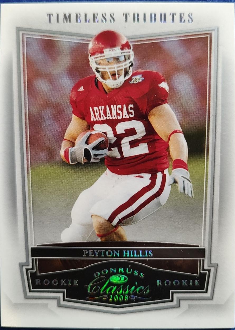 Peyton Hillis [Timeless Tributes Silver] #215
