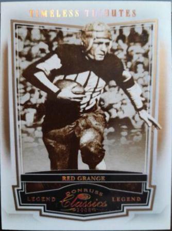 Red Grange [Timeless Tributes Bronze] #114