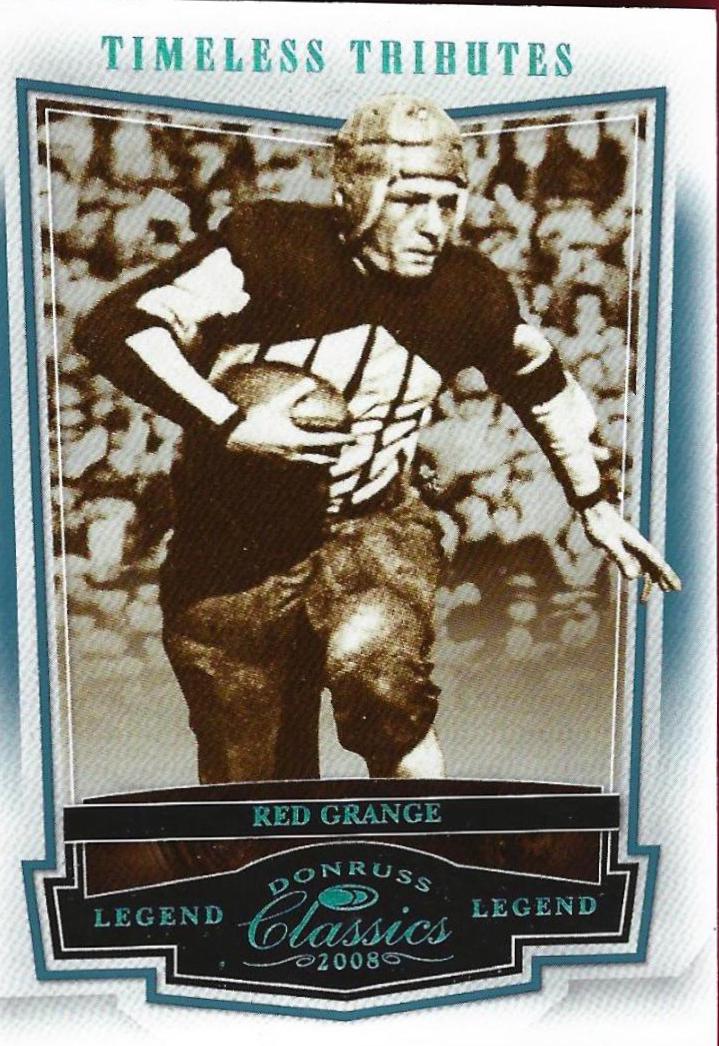 Red Grange [Timeless Tributes Platinum] #114