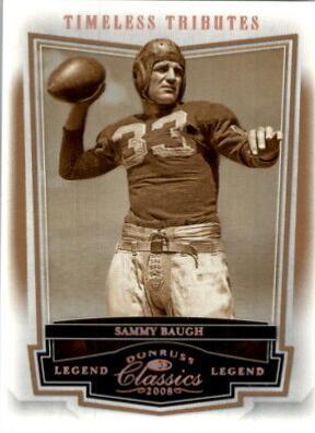 Sammy Baugh [Timeless Tributes Bronze] #104