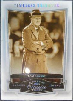 Tom Landry [Timeless Tributes Bronze] #103