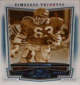 Willie Lanier [Timeless Tributes Platinum] #105