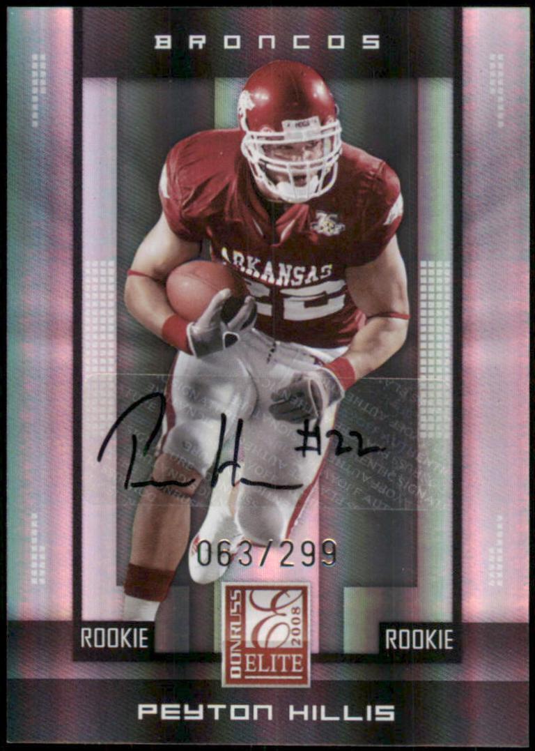 Peyton Hillis [Autograph] #136