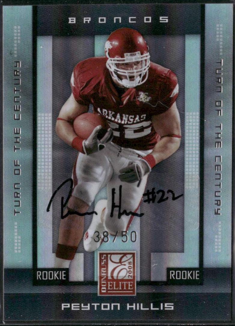 Peyton Hillis [Turn of the Century Autograph] #136