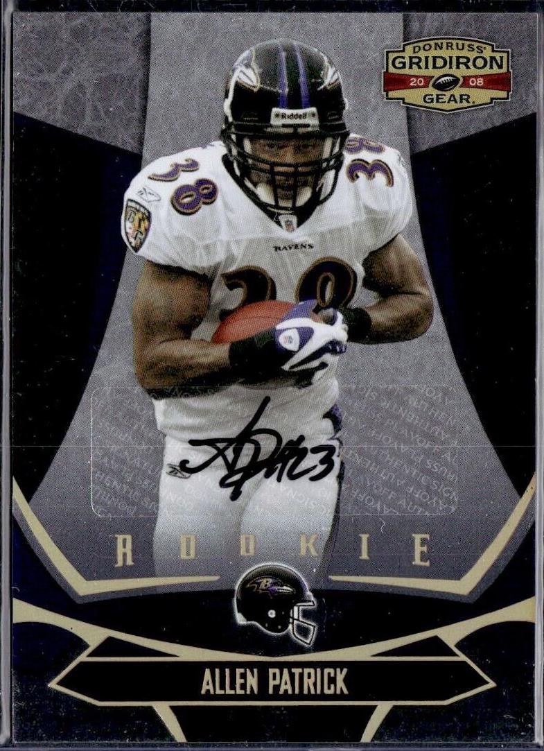 Allen Patrick [Autograph Gold Holofoil] #104