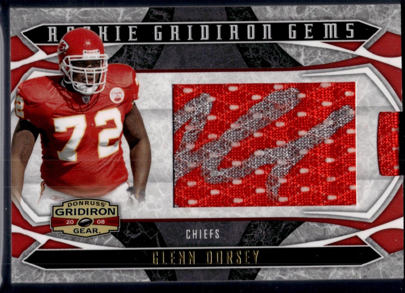 Glenn Dorsey [Jersey Autograph] #215