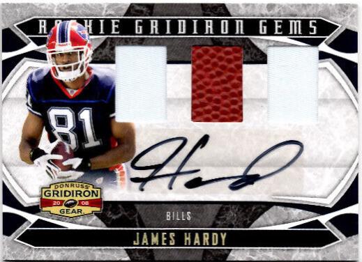 James Hardy [Gridiron Gems Jersey Autograph Prime] #218