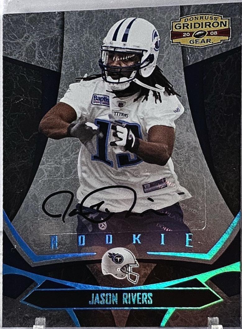 Jason Rivers [Autograph Platinum Holofoil] #139