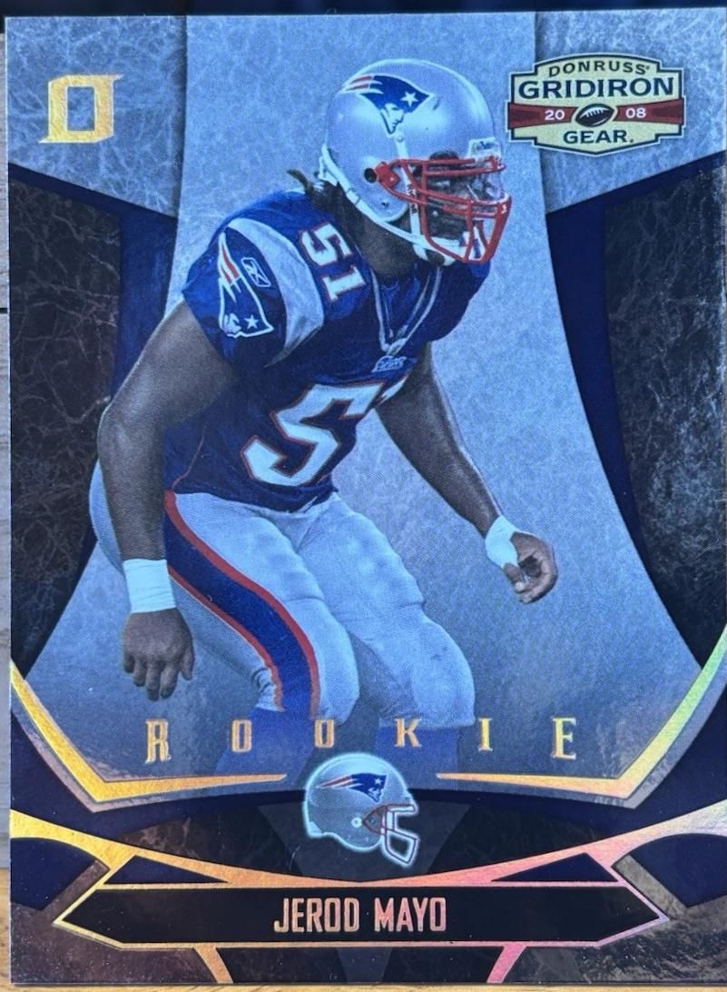Jerod Mayo [Gold Holofoil X's] #142