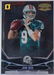 John Beck [Gold Holofoil O's] #52