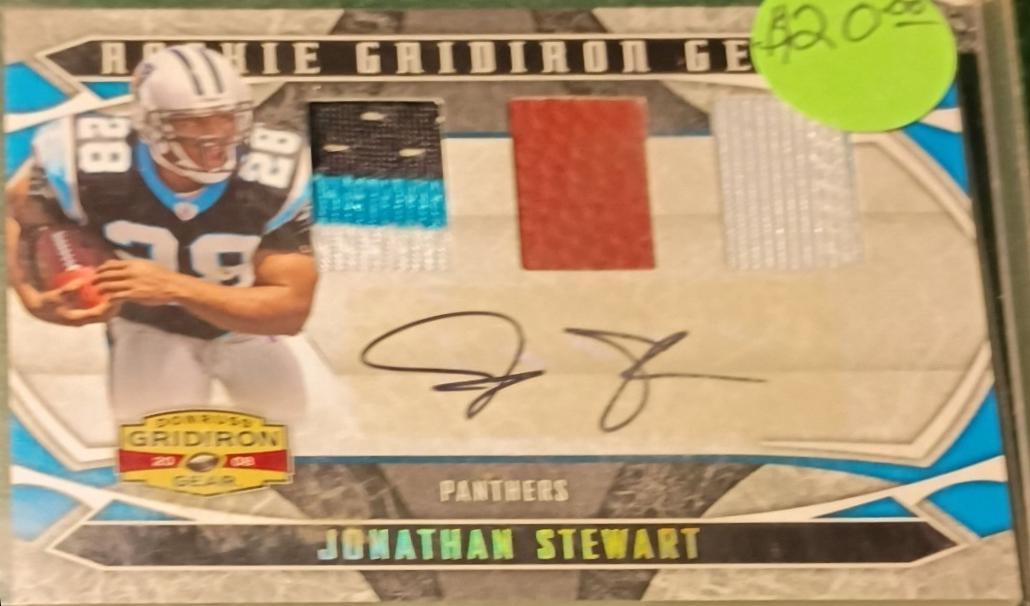 Jonathan Stewart [Gridiron Gems Jersey Combo] #222