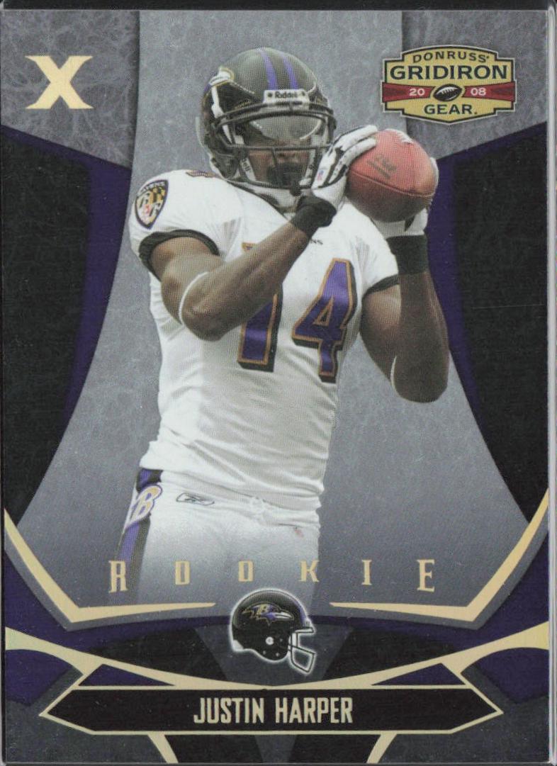 Justin Harper [Gold Holofoil X's] #151
