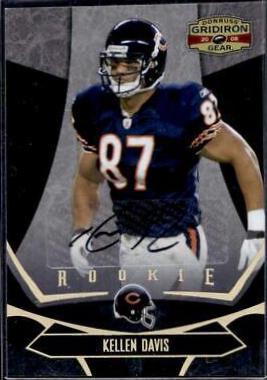 Kellen Davis [Autograph Gold Holofoil] #155