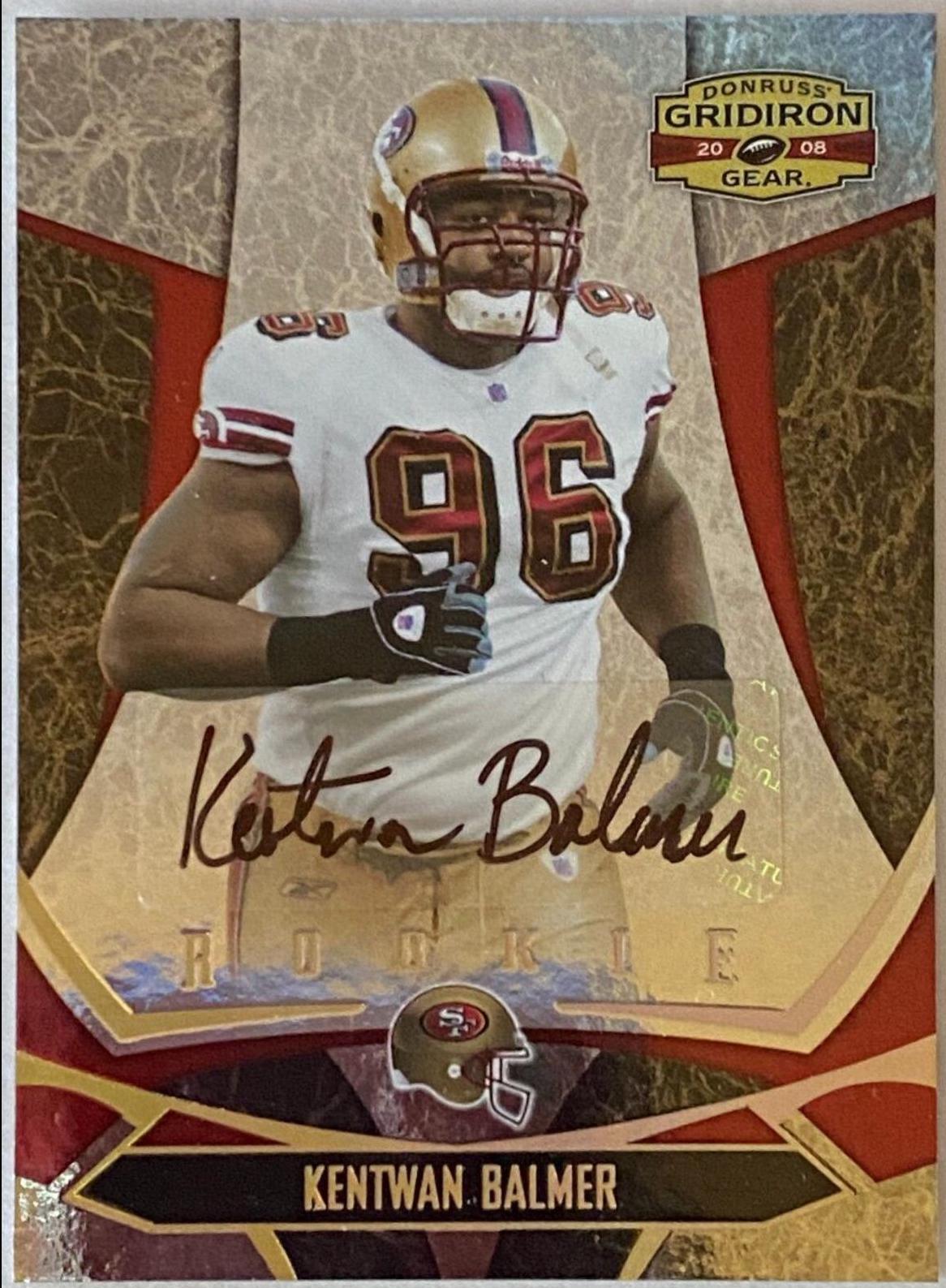 Kentwan Balmer [Autograph Gold Holofoil] #158