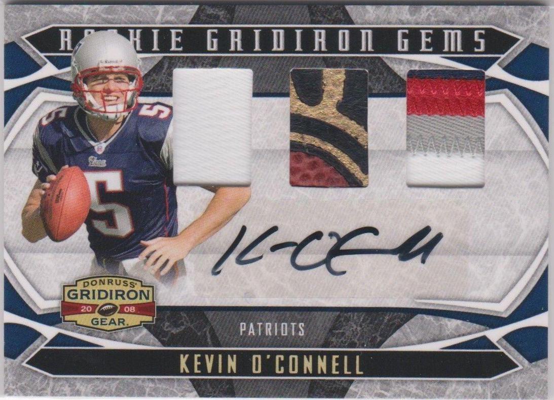 Kevin O'Connell [Gridiron Gems Jersey Autograph Prime] #224