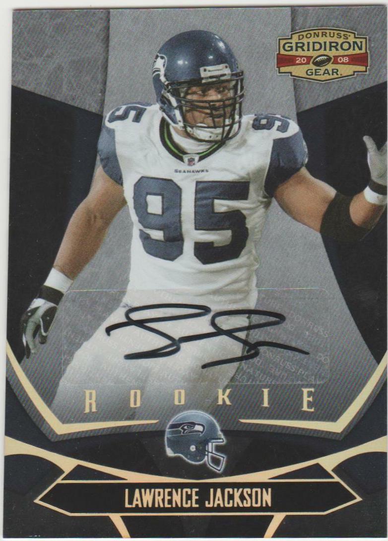 Lawrence Jackson [Autograph Gold Holofoil] #161