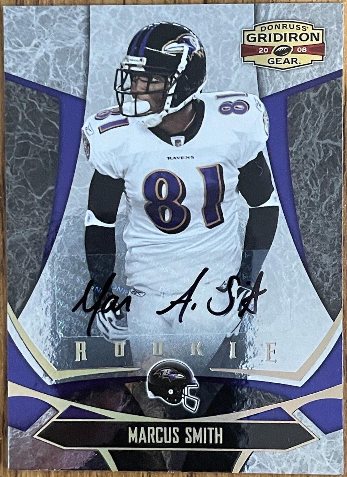 Marcus Smith [Autograph Gold Holofoil] #164